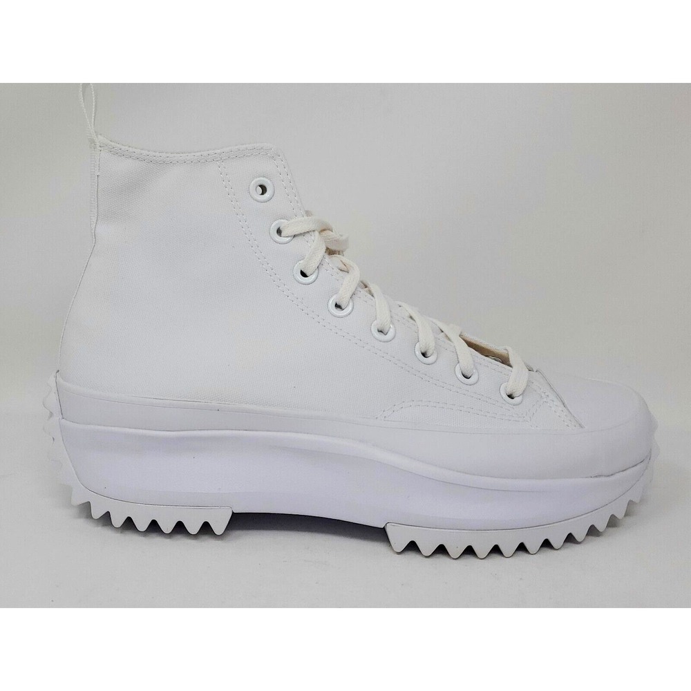 Converse Men's Run Star Hiker Hi-Top All White Sneaker Boots 170777C‎ NEW 9.5